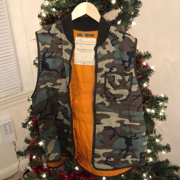 Ralph Lauren Denim & Supply Army Fatigue Vest - Picture 4 of 4